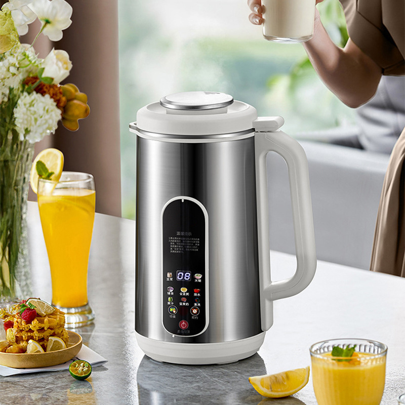 Nut Milk Maker Stainless Steel Multi-functional Large Capacity Soymilk Machine Automatic Plant Based Milk Maker Blender