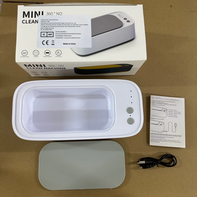 超音波洗浄機ミニ高周波振動クリーニング調整可能なメガネジュエリーおしゃぶりタイミングクリーニングツール