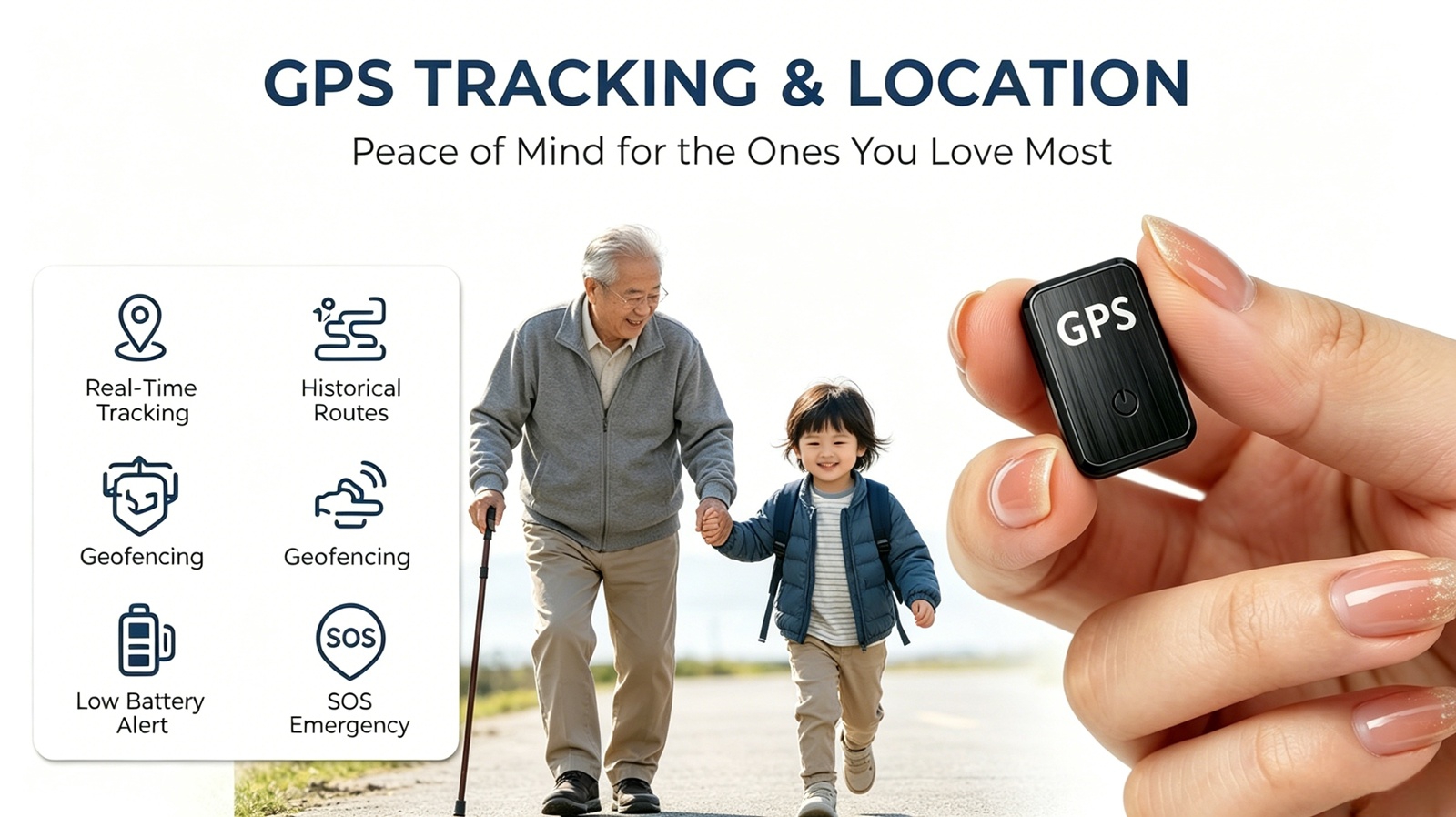 長いバッテリー寿命を備えたミニポータブル純粋なオフライン GPS ロケータートラッカー、車両旅行、ペット、高齢者の介護用の磁気紛失防止測位装置