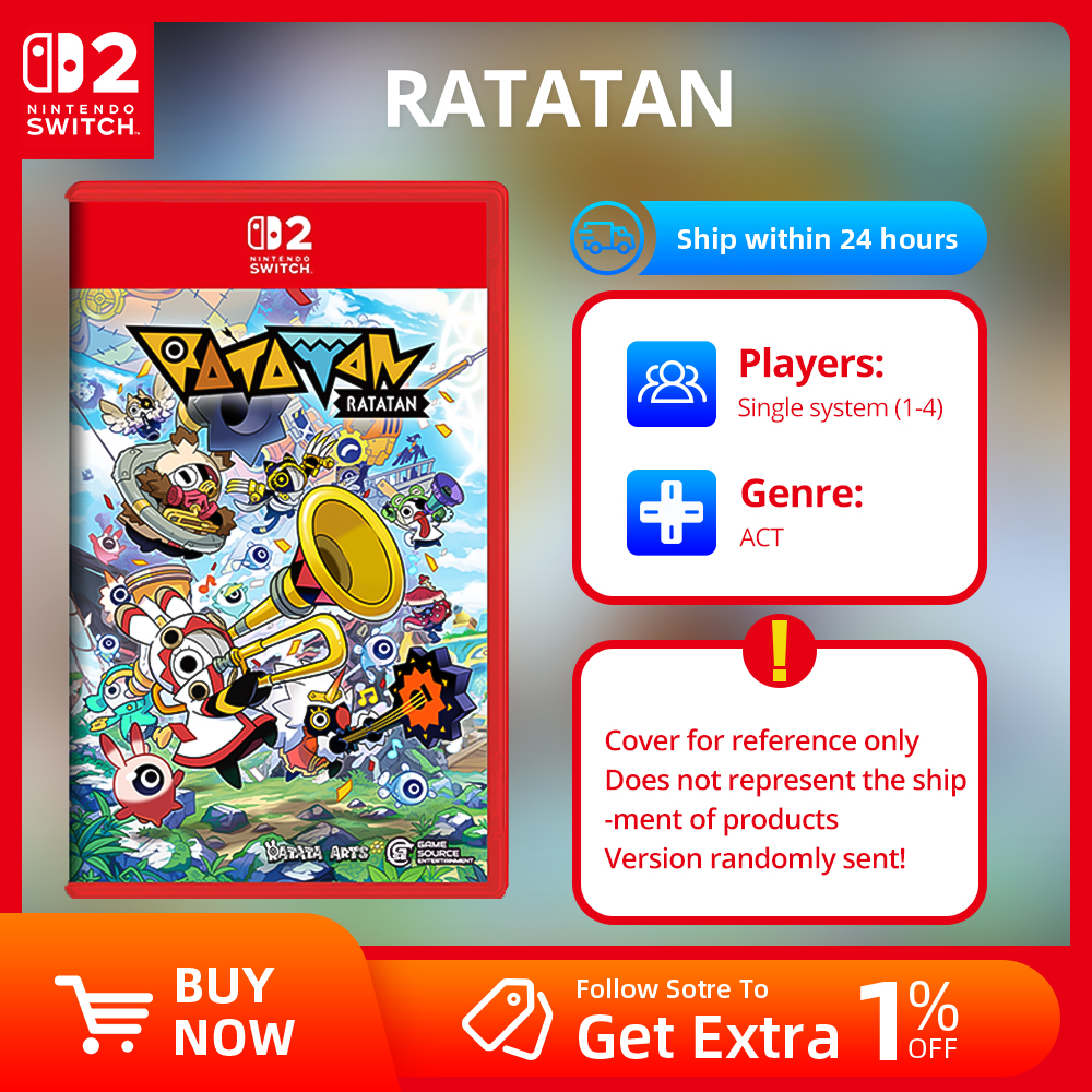 Nintendo Switch ゲーム - RATATAN - Nintendo Switch OLED Lite 用ゲーム物理カートリッジ