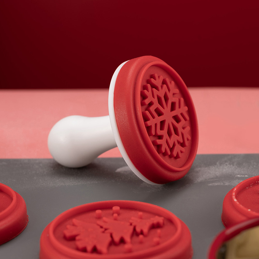 1 セット DIY クッキースタンプセットベーキングモールド食品安全なシリコーン鋼スタンパークッキーチョコレートケーキフォンダンバター石鹸クラフト