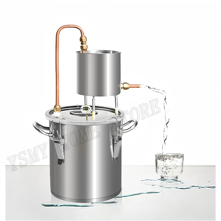 アルコール蒸留機 12L 20L ビール醸造機器家庭用銅醸造ハイドロゾル蒸留器ステンレス鋼醸造所キット