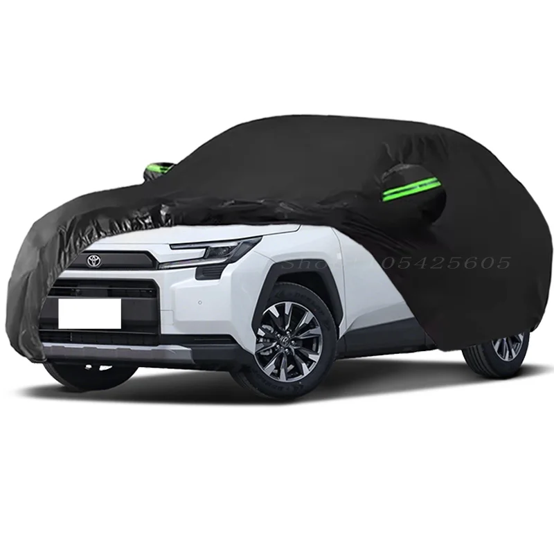 For Toyota RAV4 Car Cover Outdoor Sun Shade Rain Snow Dust Frost Resistant Anti-UV Cover Waterproof All Weather for Automobiles