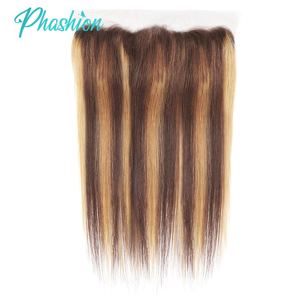 Phashion 28 26 インチロングハイライト 13x6 13x4 レースフロントストレート透明 P4/27 6 by 6 5x5 4x4 2x6 閉鎖 100% 人毛