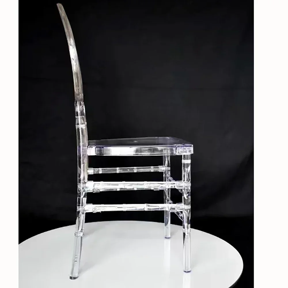 Clear Resin Stackable Phoenix Chair Home Furniture From Chairs Dining Room Dining Tables and Chairs Set Chivari Chairs Кресло