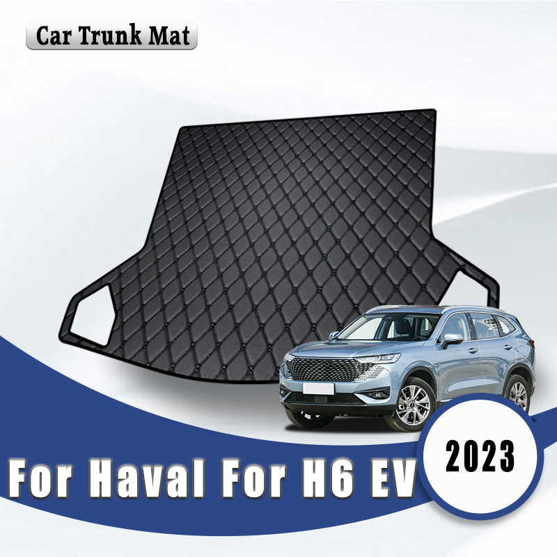 車のトランクマット Haval H6 EV 2023 自動車貨物ライナーカーペットインテリアアクセサリー製品自動車カバー部品敷物
