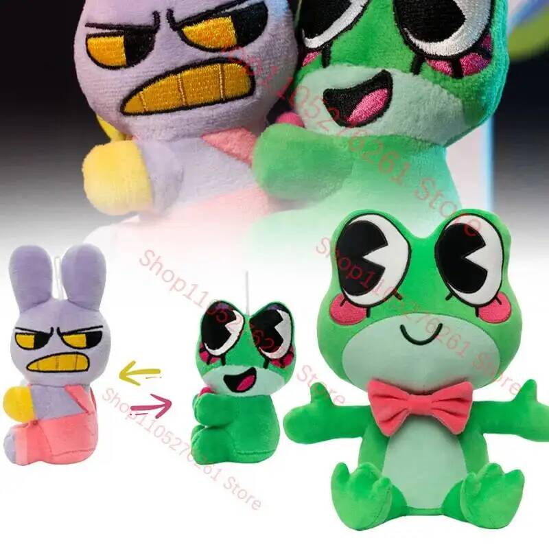バンダイ 2026 かわいいリビットカエルぬいぐるみアニメ漫画のキャラクターリビットぬいぐるみソフトぬいぐるみ枕グッズ装飾ギフト