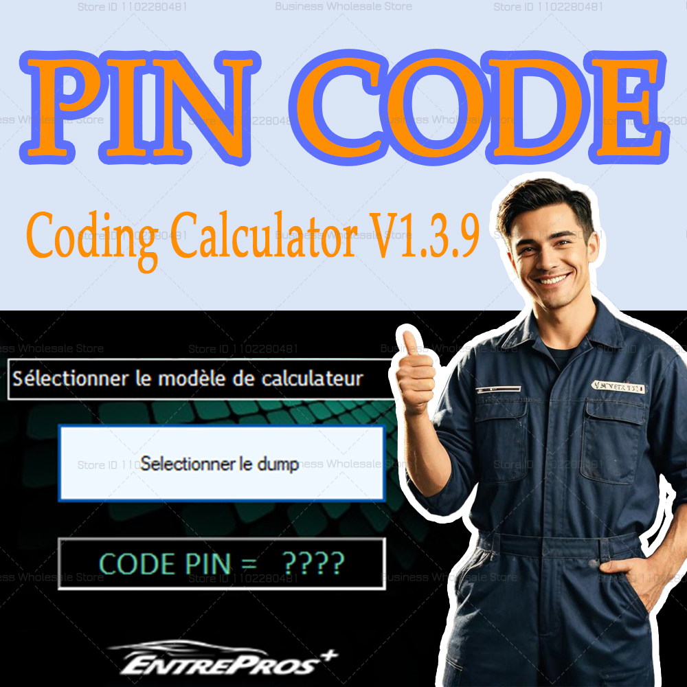 コーディング計算機 IMMO PIN CODE 計算機 V1.3.9 keygen 自動修復ツール ダンプによって多くの PSA ecu の PIN コードをデコードするソフトウェア