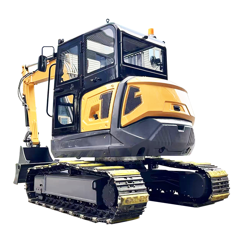 6.5トン6600kgエンジニアリング掘削機解体バックフィルグレーディングマテリアルハンドリング重負荷操作のための360°回転