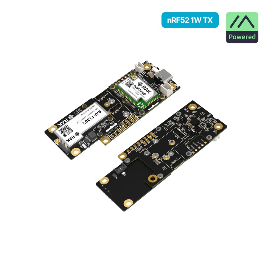 WisMesh 1W ブースター スターター キット | nRF52840 を搭載した RAK10724 ハイパワー メッシュスタスティック ノード