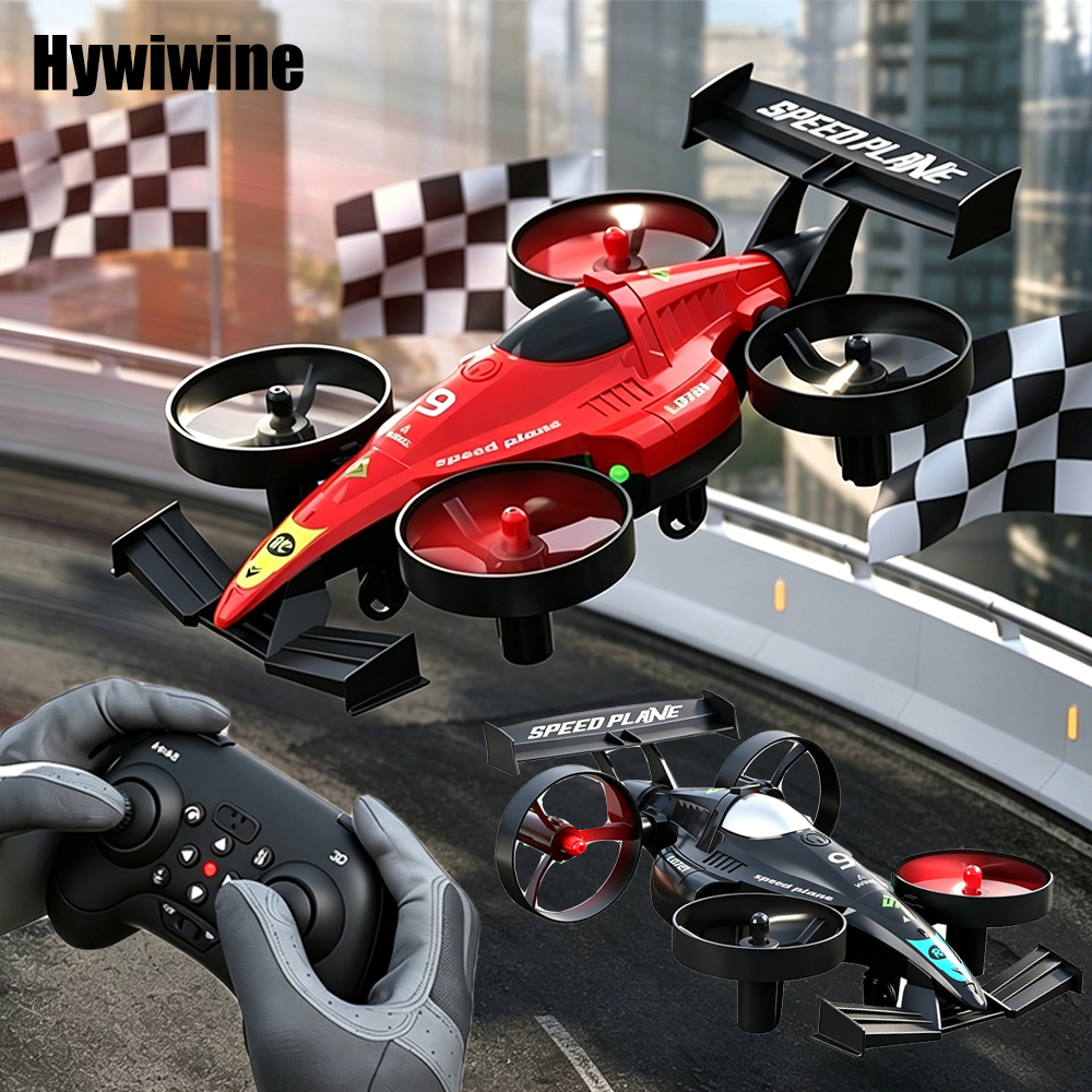 ドローン 2 で 1 フライング RC カーヘリコプター 2.4 グラムクアッドコプター高度保持ヘッドレスモードリモートコントロールカー子供のための完璧なギフトおもちゃ
