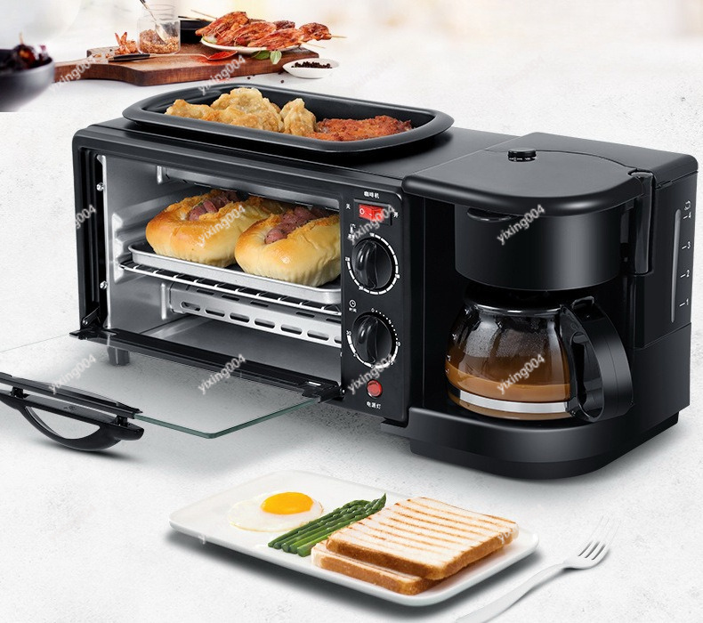 3 1 多機能朝食メーカーミニオーブントースター 110V 220V 家庭用炊飯器