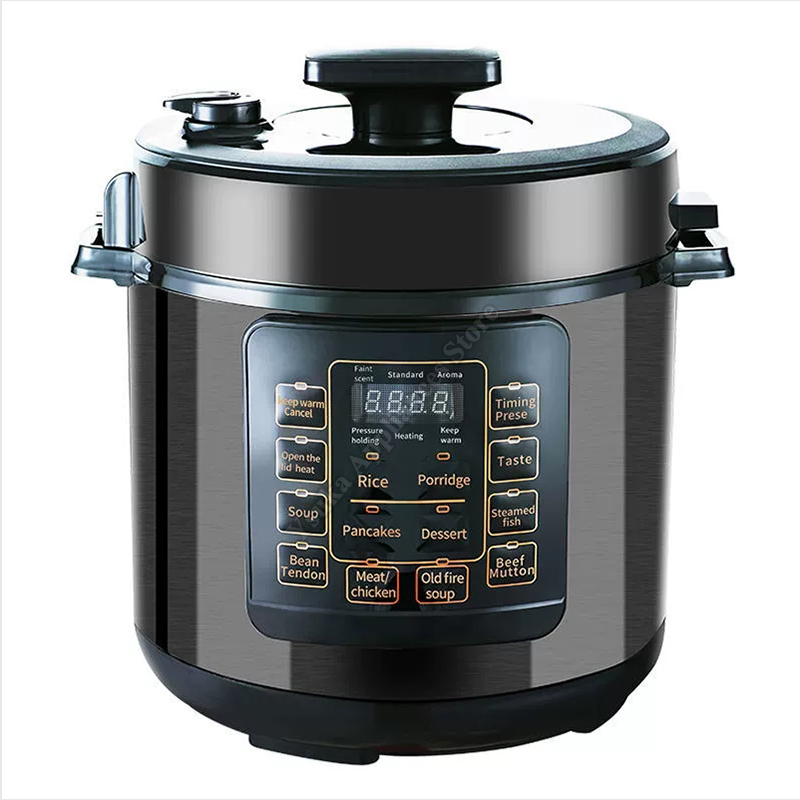 6L 電気圧力鍋 6 in 1 マルチクッカー 圧力調理 スロークック ソテー スチーム