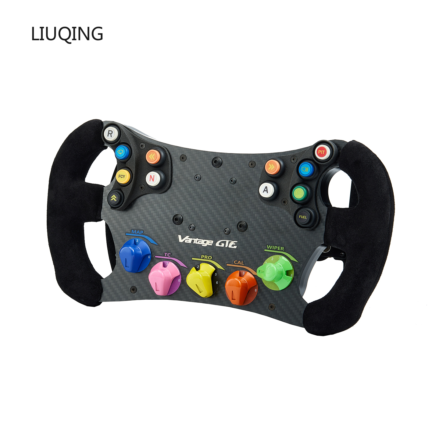 GT レーシングシミュレーターゲームステアリングホイール 70 ミリメートルサーボダイレクトドライブ交換 CNC 精密加工サンドブラスト酸化プロセス