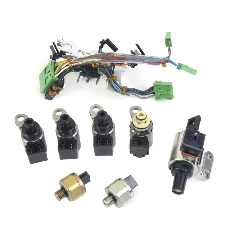 JF011E RE0F10A CVT トランスミッションソレノイドキットデュエルスイッチステッピングモーター日産ダッジジープパトリオット三菱ランサールノー用