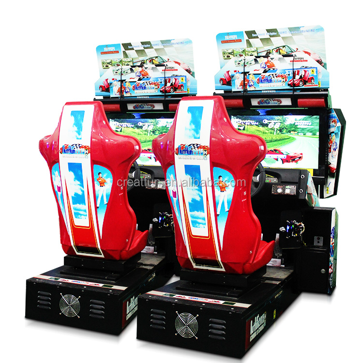 アウトランアーケードゲーム機器レーシングアーケードビデオゲームコンソールマシンシミュレータカーアーケードゲーム機子供用