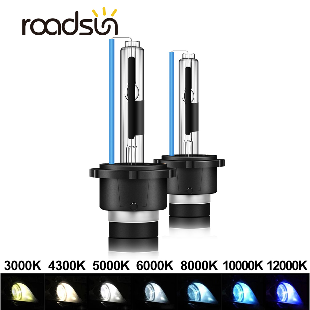 D2S D2R キセノン HID 電球 35 ワット 55 ワット 70 ワット車のヘッドライトヘッドランプ自動交換ライト DC 12V 高低 4300K 5000K 6000K 8000K