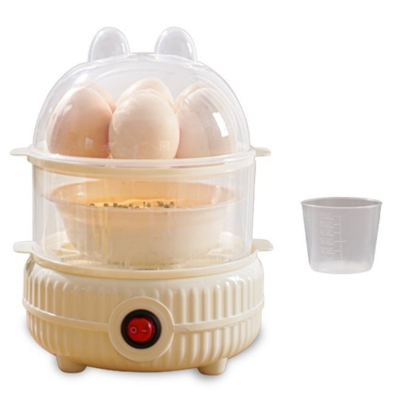 KEOL-コンパクト卵調理器 固/半熟卵用自動シャットオフ機能付き
