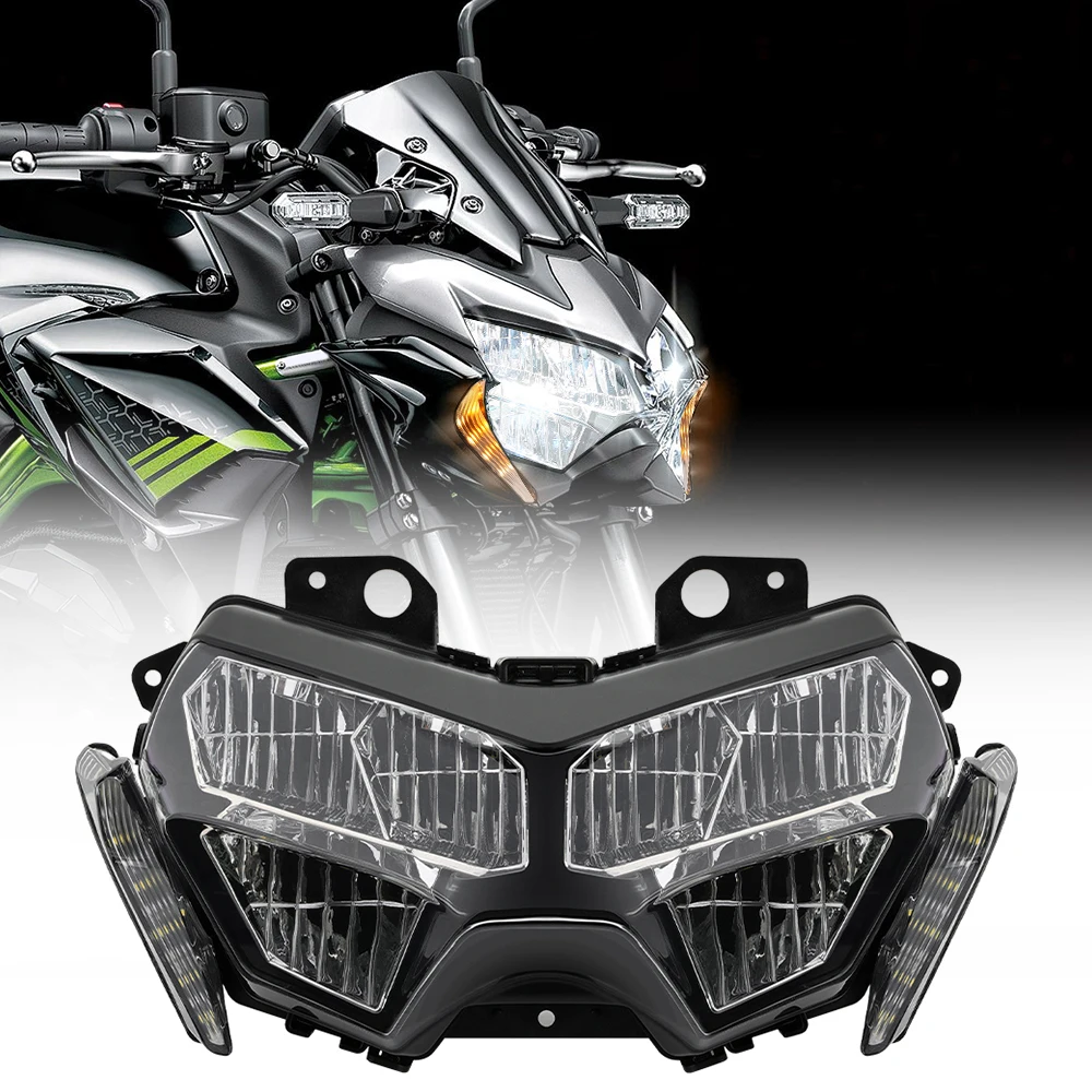 カワサキ Z900 2020 2021 2022 2023 オートバイ Led フロントヘッドライトヘッドランプアセンブリ Z 900 ZR900 ヘッドライトアクセサリー