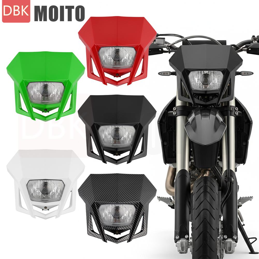 オートバイヘッドライトホンダ CRF125F CRF150F CRF230F CRF250L CRF250F CRF300L CRF450L ダートピットバイクエンデューロモトクロス