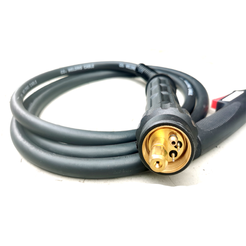 MIG MAG CO₂ 溶接機/機器アクセサリー 15AK 溶接トーチ/ガン、MIG MAG 溶接機器用 Europ コネクタ付き