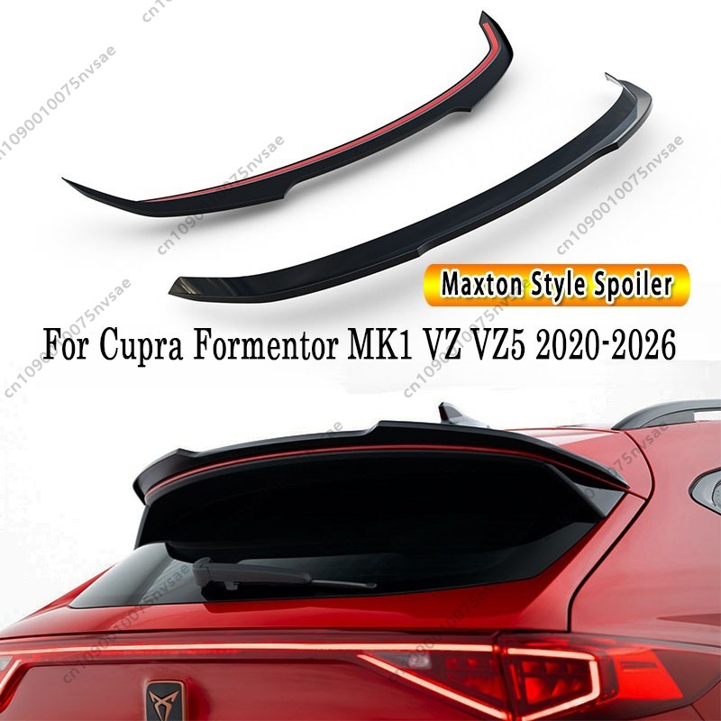 For Cupra Formentor MK1 VZ VZ5 2020-2026 Maxton Style 1:1 Car Rear Spoiler Cap Rear Trunk Roof Lip Spoiler Wing Bodykti Tuning