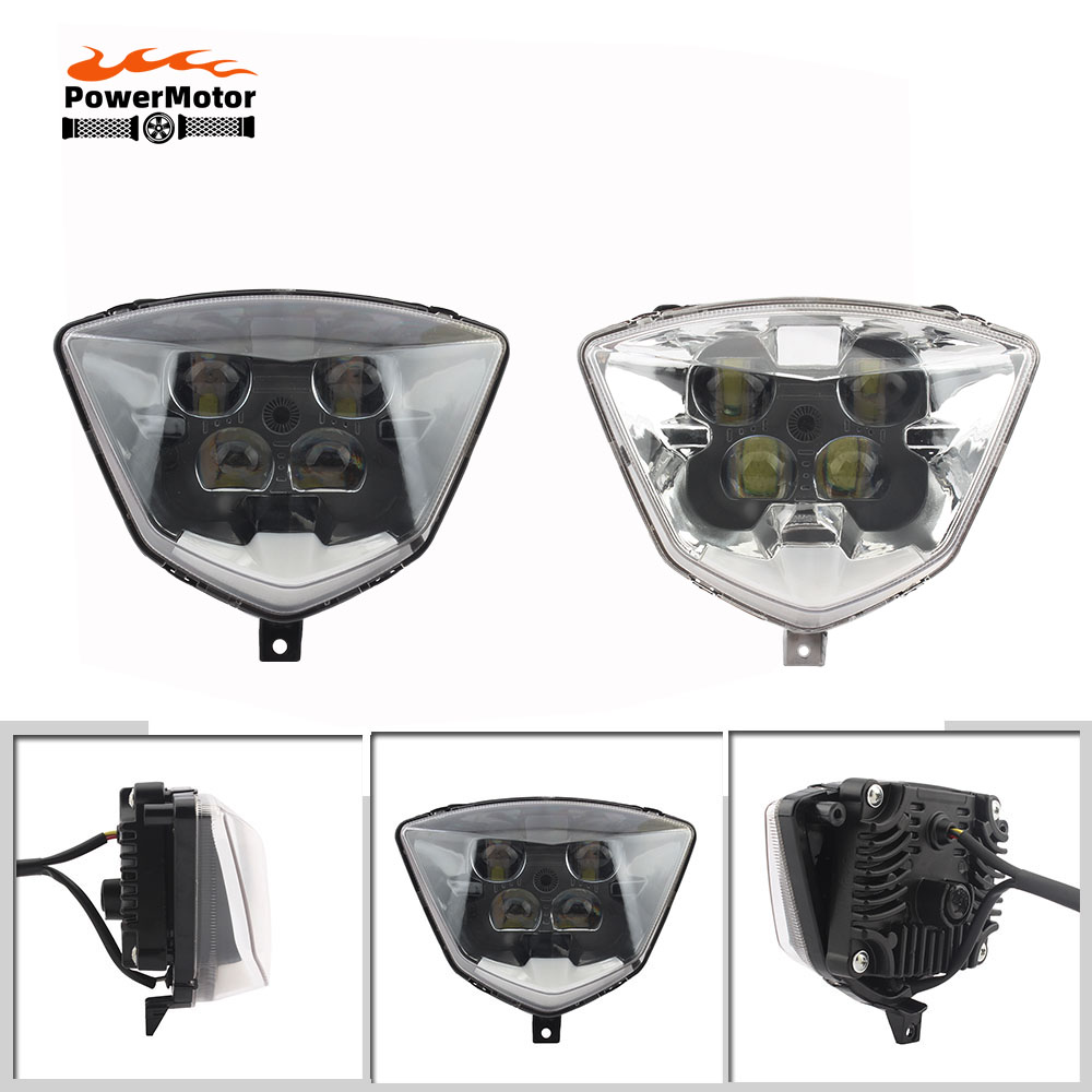 Motorcycle Headlight LED wick For GAS GAS EC 250 250F 300F EX 300 350F 450 2021-2023 Dirt Bike Headlamp Motocross Accessories