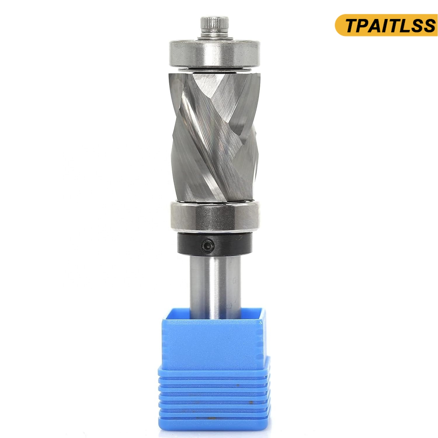 1/2 インチシャンク/シャフト CNC エンドミル圧縮 2 2 フルートフラッシュトリム超硬ソリッドスパイラルルータービット木工用