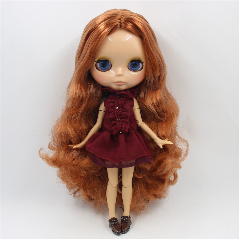 ICY DBS ブライス人形 1/6 bjd 日焼け肌ジョイントボディ光沢のある顔 30 センチメートルおもちゃ女の子ギフト