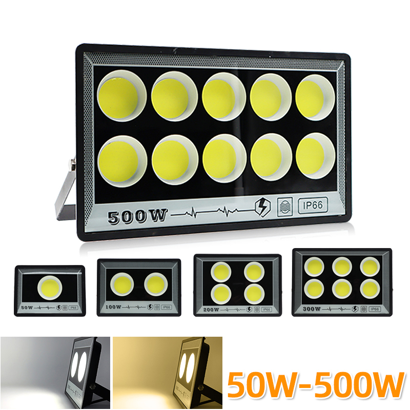 LED 投光器 50 ワット 100 ワット 200 ワット 300 ワット 400 ワット 500 ワット 220 ボルトスポットライト IP65 防水ランプ Led 屋外投光器庭街灯