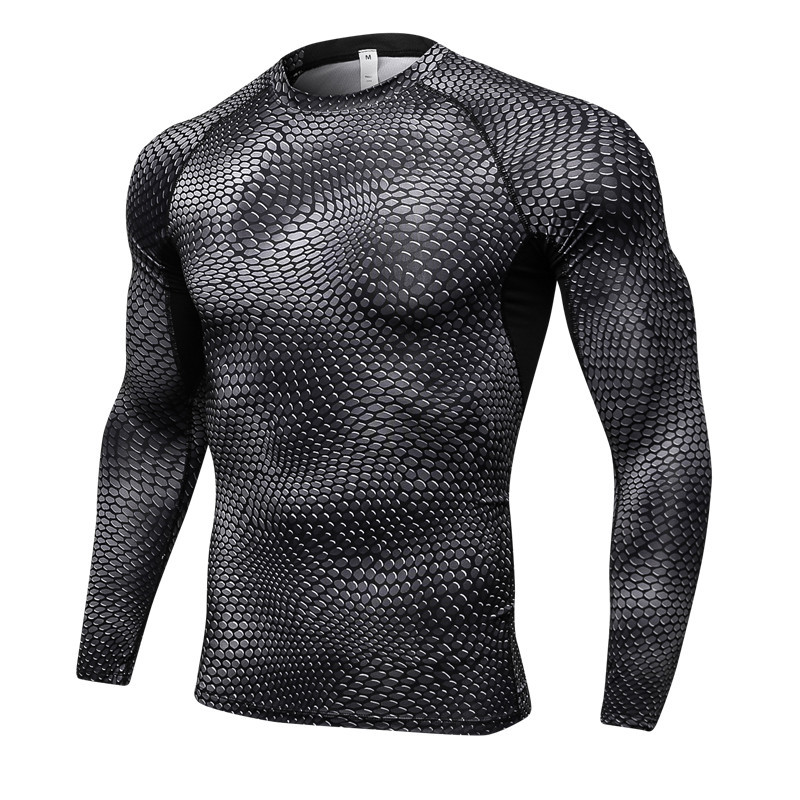 メンズ冬のセーター熱下着男性 3D プリントサーモ Tシャツカミーサ Termica スポーツシャツ速乾性下着男性パジャマ