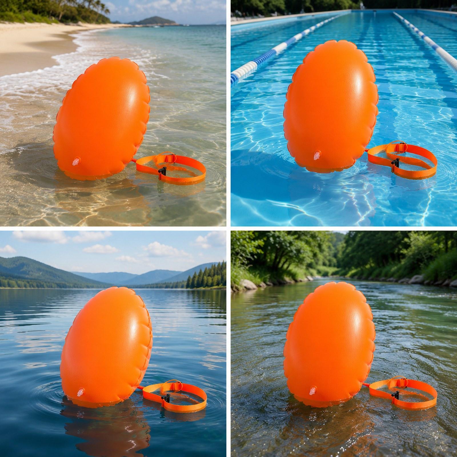 水泳ブイ 水泳トレーニング 水泳バブル セキュリティフローテーション サーフィン ダイビング用