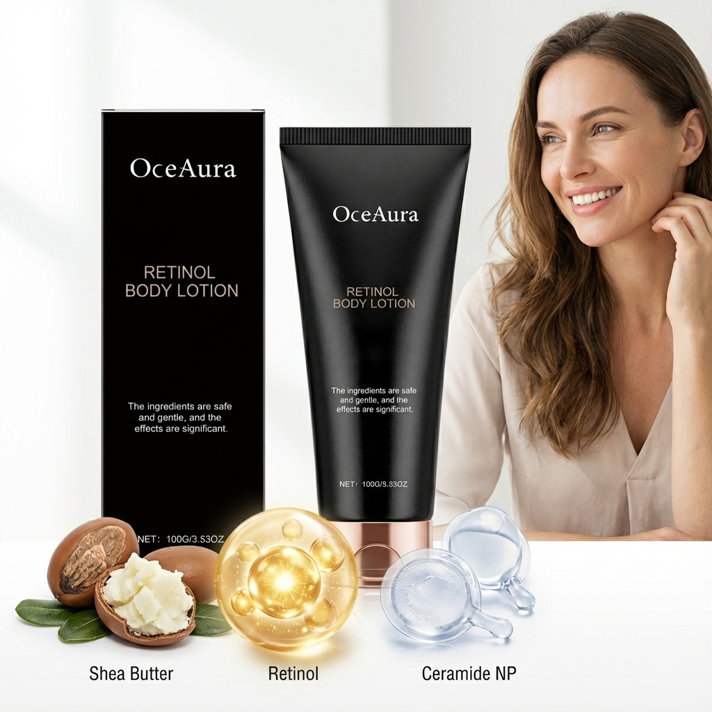 レチノール引き締めボディローション抗しわ修復皮膚のたるみ改善セルライト除去栄養リフトリフトファーミング保湿クリーム