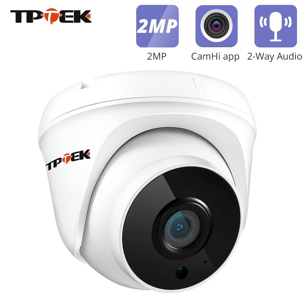 WiFi カメラ HD 1080P IP カメラ Wi Fi 屋内監視ビデオホームセキュリティカメラワイヤレス Wi-Fi 2.8 ミリメートルドームカマラ CamHi カム