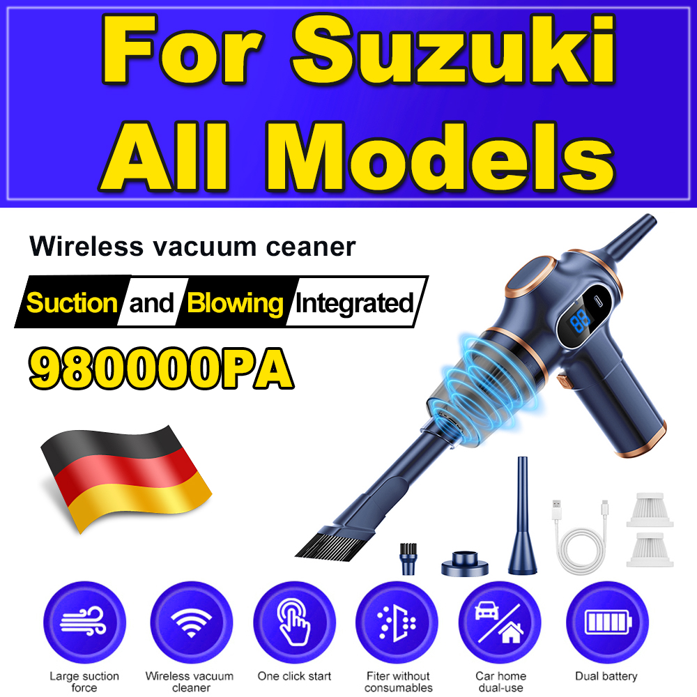 980000PA ミニ車掃除機ワイヤレス強力な自動掃除機ハンドヘルドポータブル洗浄機スズキすべてのモデル
