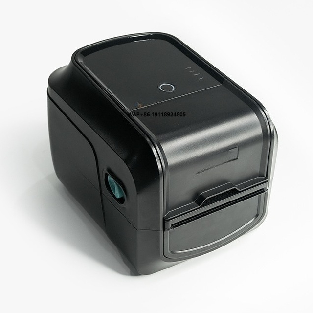 熱輸送転送 Rfid ラベル プリンタ 4 インチ ロール ステッカー ラベル印刷機 バーコード ラベル ステッカー プリンタ 4x6