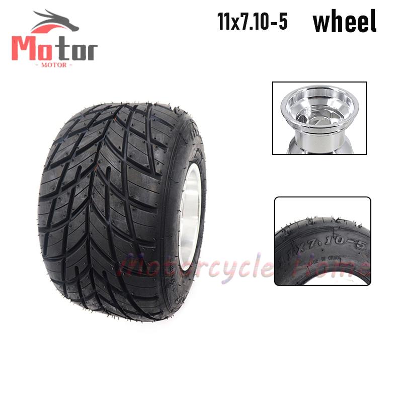 5 インチ 11x7.10-5 後輪カートタイヤに適しています DIY 四輪カート ATV UTV 四輪カート四輪