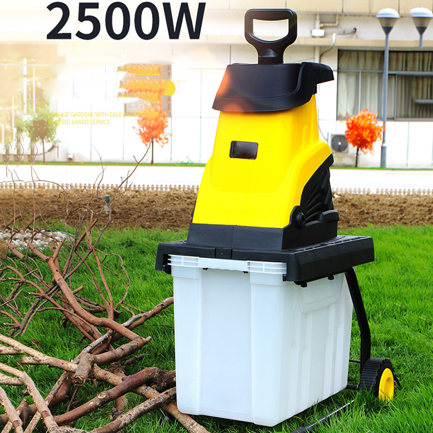 MDS-ZJ02K 枝粉砕機電気破砕機木の枝粉砕機 2500 ワット電気粉砕機ガーデンツール 220 V/110 V