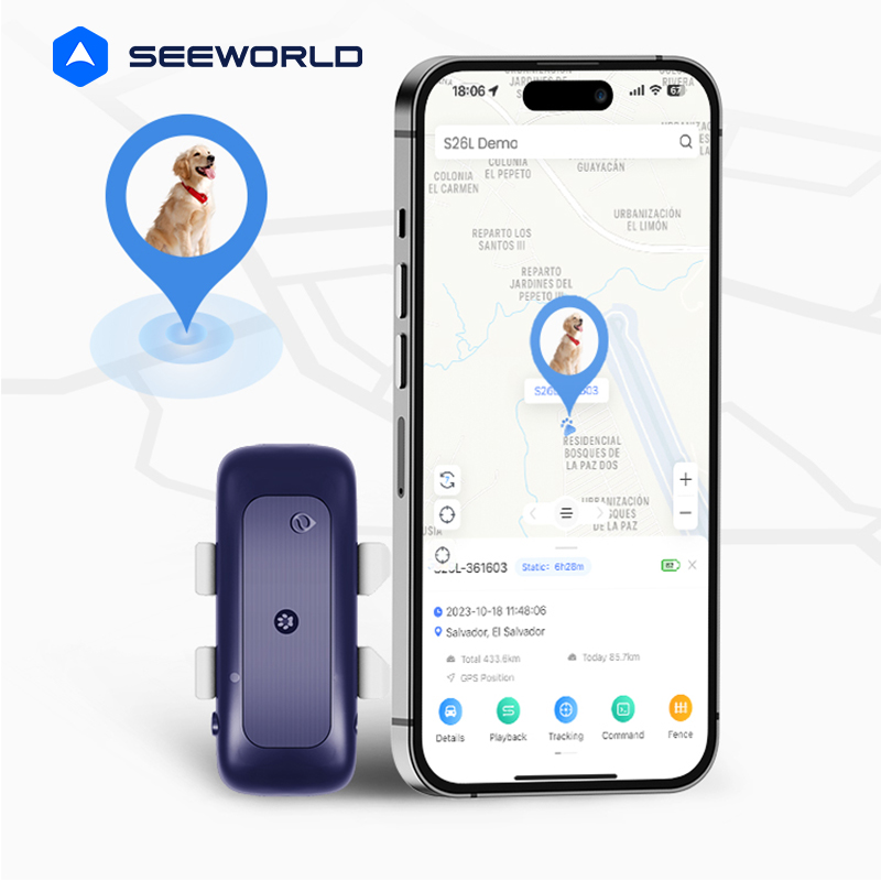 SEEWORLD 人気商品防水最高品質格安価格ミニ GPS トラッカー犬ペットタグスマートファインダーロケーター