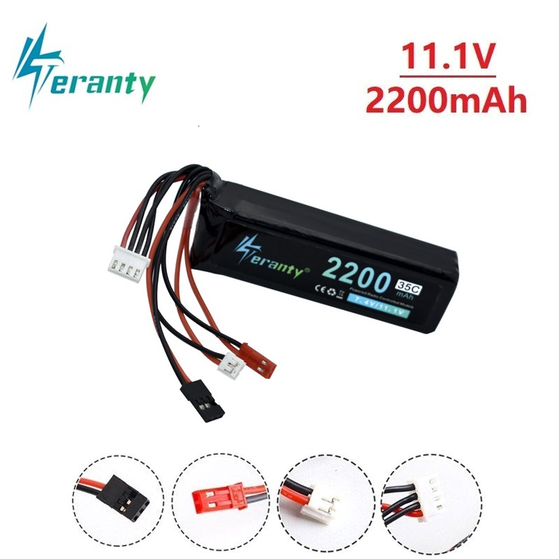 1 個/2 個/10 個 11.1V 2200mAh 8C 3S リポバッテリー Walkera DEVO 7 DEVO 10 DEVO12E F12E WFLY9 RadioLink AT9 送信機バッテリー