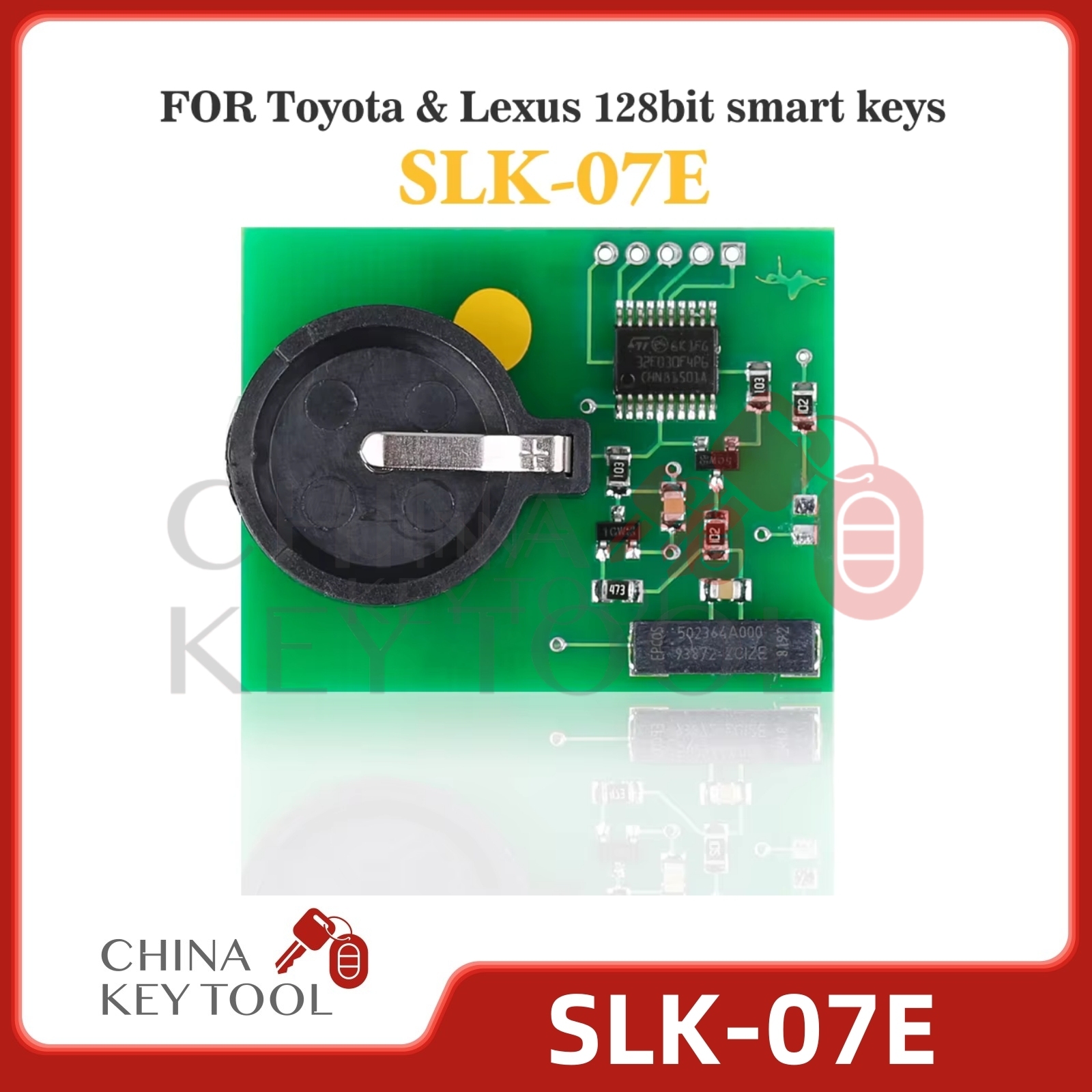SLK-07E エミュレータ トヨタ レクサス 128 ビット スマート キー ページ 1 AA 付き