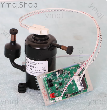 St19Dc コンプレッサー 12V24V48V 最大 450 ワット容量 R134A ポータブル冷蔵庫ミニエアコンコンプレッサーに適しています