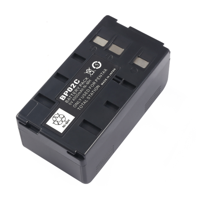 6.0V 4000mAh バッテリー BP02C ペンタックス R-100 R-200 R-300 R-400 R-500 R-800 R-202NE R-322NX R-322NXM R-422NX シリーズトータルステーション用