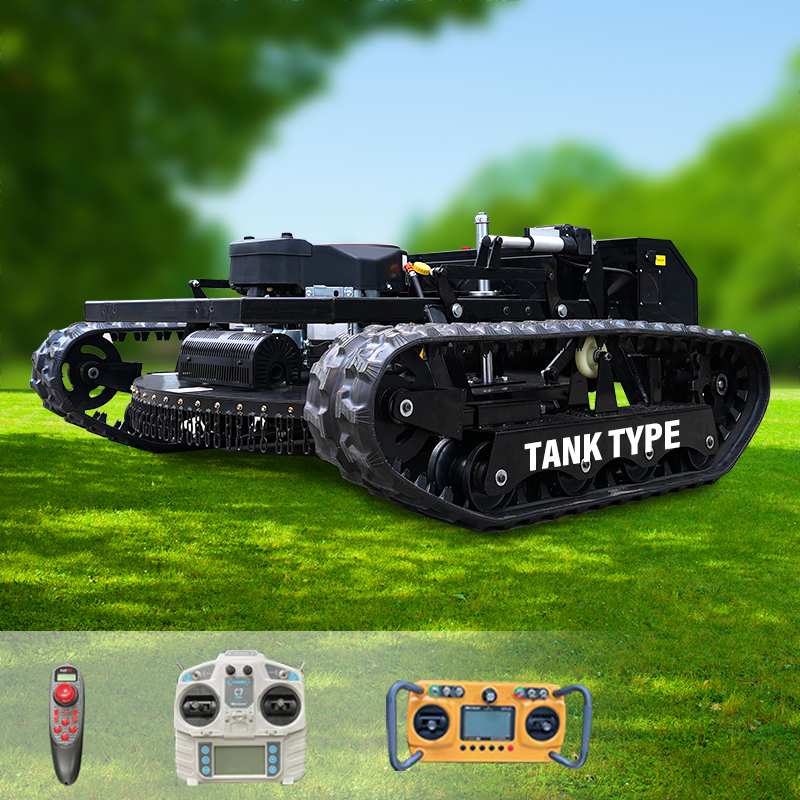 High Efficiency lawn mower All Terrain Wireless Crawler lawn mower Professional Golf Course lawn mower