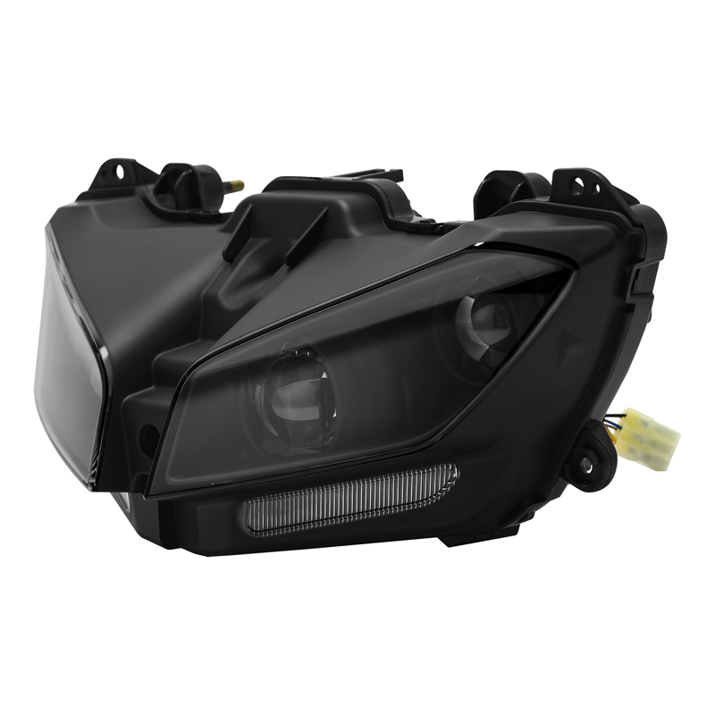 オートバイフロント LED ヘッドライトアセンブリヤマハ MT-09 MT09 FZ09 2017-2020