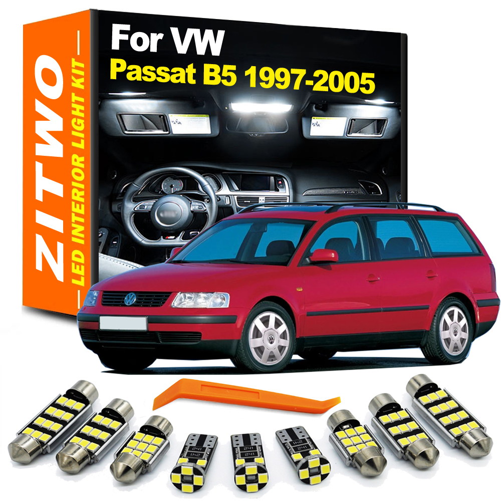 ZITWO 15 個 LED インテリア読書マップトランクライトキット VW フォルクスワーゲンパサート B5 B5.5 1997-2001 2002 2003 2004 2005 アクセサリー