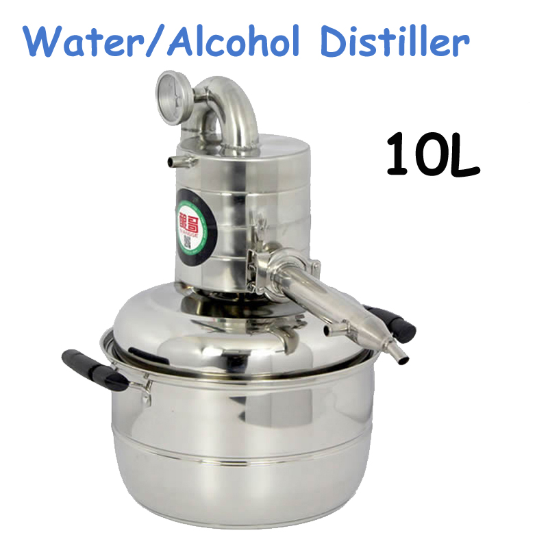 10L 水アルコール蒸留器小型家庭用醸造キットスティルワイン製造醸造機蒸留装置