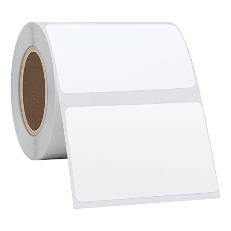 50x30mm 感熱印刷用紙、ロールあたり 230 枚の白ラベル用紙、商業用スーパーのほとんどのサーマルプリンターと互換性があります