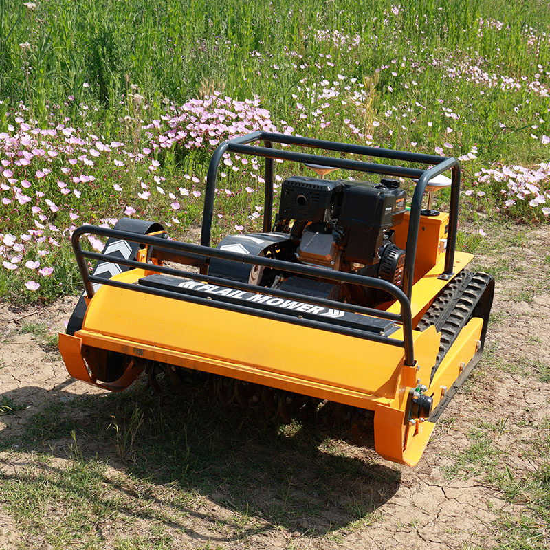 カスタマイズされた家庭用電動 RC 芝刈り機ポータブルリモコン庭の草カッターフレイル芝刈り機
