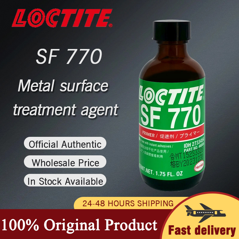 オリジナル Loctite SF 770 プライマー クリア接着促進剤 1.75 オンス ボトル 瞬間接着剤との接着用
